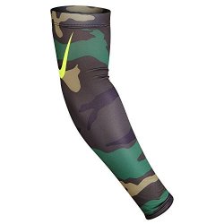 Nike Pro Adult Dri-FIT 3.0 Arm Sleeves(Iguana/Black Forest, S/M)