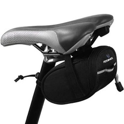 Roswheel Outdoor Cycling Bicycle Saddle Bag Back Seat Tail Pouch Black ..