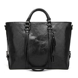 Large Leather Purses Handbag For Women Men Pu Multi Pocket Shoulder Bags Fashion Daily Top-handle Bag Crossbody Bag