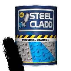 Steel Cladd Quick Dry 5L Matt Black