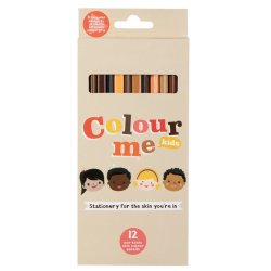 Colour Me Kids Pencils 12 Pack