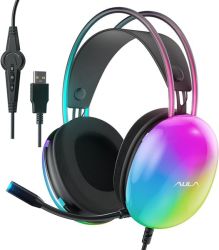 AULA Gaming Headset With Microphone Virtual 7.1 Surround Sound