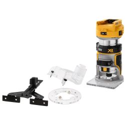 DeWalt 18V Brushless 6.35MM 1 4 Router DCW600N-XJ - Battery & Charger Sold Seperately