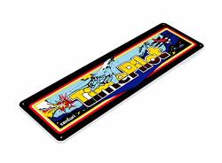 Classic Arcade Game Marquee Defender Arcade Sign Game Room Tin Sign A320 