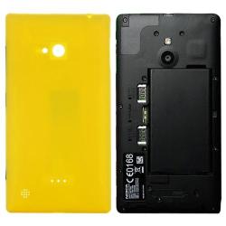 Ipartsbuy For Nokia Lumia 720 Back Cover Yellow