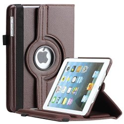 Apple Ipad MINI Case Ipad MINI 2 Case Ipad MINI 3 Case - Thilon 360 Degree Rotating Stand Pu Leather Case Cover