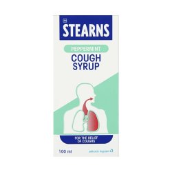 Stearns Cough Syrup Peppermint 100ML