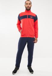 Puma Clean Woven Tracksuit - Red