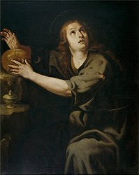 CaylayBrady Oil Painting 'espinosa Jeronimo Jacinto Maria Magdalena 1640 60 ' Printing On Polyster Canvas 8 X 10 Inch 20 X 26 Cm The