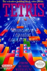 Cgc Huge Poster - Tetris Orignal Nintendo Nes Box Art - NES106 24" X 36"