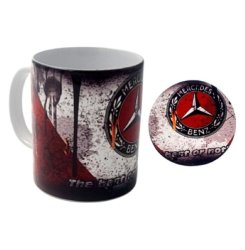 Mercedes Benz Themed Mug & Coaster Set