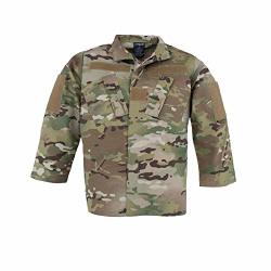 Trendy Apparel Shop Kid's Us Soldier Digital Camouflage Uniform Jacket - Multicam - M