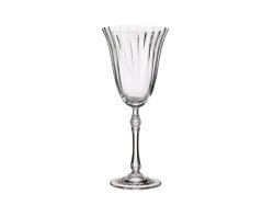 Bohemia Crystal Parus Optic White Wine Glass 250ML 6PK