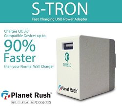 Quick Charge 3 Fast 18W USB Foldable Travel Wall Charger Certified Qc 1.0 - 2.0 Compatible Retail Box Ultra Portable Universal Overcharge Protection Galaxy
