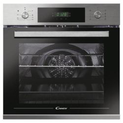 Candy Electric Oven 60CM 70L 2 Knobs 8 Functions Stainless Steel FCT625XL