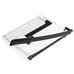 Lantusi Paper Cutter Guillotine Style 10 Sheets Cut Thickened Steel Metal Base Trimmer For Home Office Us Stock