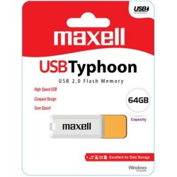 Maxell Typhoon 64GB USB Flash Drive