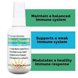 Immune System Booster Bioidentical Polypeptides-ld Spray - Travel Size - Up To 40 Times More Immunity Boosting Prp Levels Than Our Proprietary Liposomal Colostrum