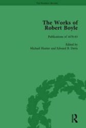The Works Of Robert Boyle Part II Vol 2 Hardcover