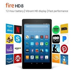 Kindle Fire HD 8 With Alexa 8" HD Display 16 Gb Tablet - Black Includes Special Offers