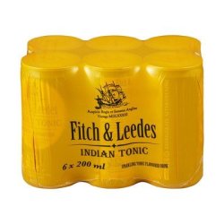 Fitch & Leedes Indian Tonic 200ML X 6