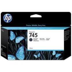 HP 745 130-ML Designjet Matte Black Ink Cartridge F9J99A