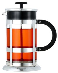 Grosche Chrome French Press Coffee And Tea Maker 8 Cup 1000 Ml 34 Oz