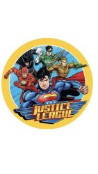 Edible Print Sheet Justice League For Round Standard Cake
