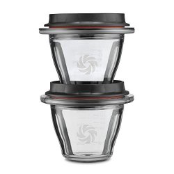 Vitamix Extra 8 Ounce Blending Bowl Accessory For Ascent Series Set Of 2