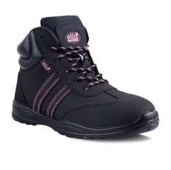 Jasmine Nubuck Ella Ladies Safety Steel Toe Woman's Boot - UK Size 4