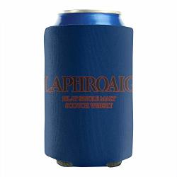 Porwemv 12-16 Oz Bottles Laphroaig Islay Single Malt Scotch Whisky Beer Can Sleeves Premium Neoprene Cold Drink Can Cooler Sleeves Collapsible Double Sided Wedding