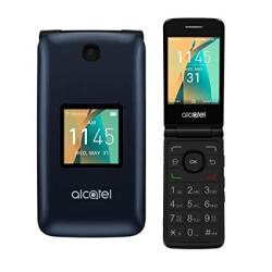 ALCATEL Cingular Flip 2 4G LTE Flipphone Bluetooth Wifi MP3 Camera Good For Elderly - GSM Unlocked Renewed