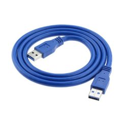 USB Male To Male 3M Blue Color