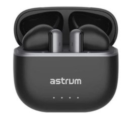 Astrum ET340 Noise Cancelling True Wireless Earbuds - Black