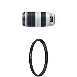 Canon Ef 100-400MM F 4.5-5.6L Is II Usm Lens With Uv Protection Lens Filter - 77 Mm