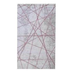 Abstract Rhombus 160X230CM Pink&grey Carpet