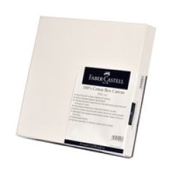 Faber-Castell 100% Cotton Box Canvas Deep Edge 360GSM 10 X 10
