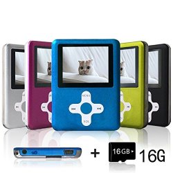 Lecmal MP3 MP4 Player Economic Multifunctional Music Player Portable MP3 MP4 Player With 16GB Micro Sd Card MINI USB Port - Voice
