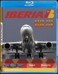 Iberia Airbus A3490-300 600 - Blu-ray Disc Ibe4b