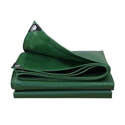 Cgf-tarps Tarpaulins Canvas Powerful Waterproof Sun Protection Used In Poncho Family Camping Garden Outdoors Has Protective Layer Green Thickness 0.45MM 550G M2 12 Size Options