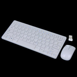 Pc Laptop Ultrathin 2.4g 2.4ghz Wireless Keyboard Mouse