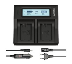 Duracell Dual Charger For Sony NP-FW50 Batteries By