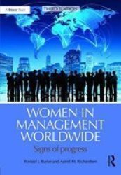 Women In Management Worldwide - Signs Of Progress Hardcover 3RD New Edition