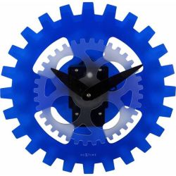 35CM Moving Gears Acrylic Motion Wall Clock