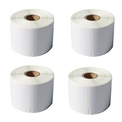 4 Roll Dymo 30256 Compatible 2-5 16" X 4" 59MM X 102MM Large Shipping Labels address Labels Fits Dymo Labelwriter Printer