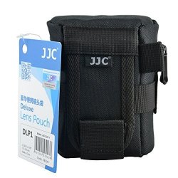 Jjc DLP-1 Deluxe Lens Pouch For Lenses With Diameter And Height Below 78 X 125MM - Canon Ef 50MM Ef-s 18-55MM Ef-m 18-55MM Nikon