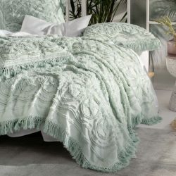 Linen House Somers Mint Bedspread
