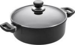 Scanpan Classic 24cm Low Stew Pot With Lid
