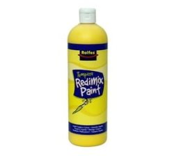 Redimix Poster Paint 500ML - Primary Yellow