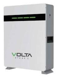 Volta Stage 1 5.1KWH LIFEPO4 Lithium Battery Wallmount floor Standing - 67CM X 56CM X 23CM X 55KG
